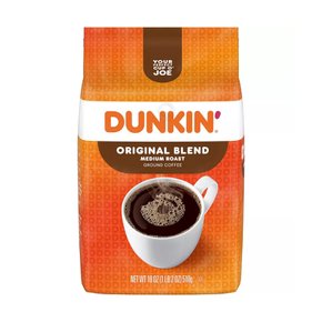 dunkin던킨 오리지널 블렌드 미디움 로스트 홀빈 커피원두 510g