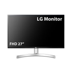 LG FHD 모니터 27MN60T 화이트 퍼플