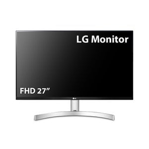  LG FHD 모니터 27MN60T 화이트 퍼플