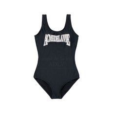 AE LOGO PRINTING MONOKINI BLACK AE로고 모노키니 블랙