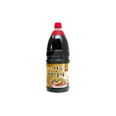  청수 우동다시 1.8Kg 우동소스 샤브샤브육수 메밀소바