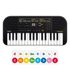 CASIO 전자 키보드 Casiotone 32 미니 건반 SA-51 블랙 & 화이트