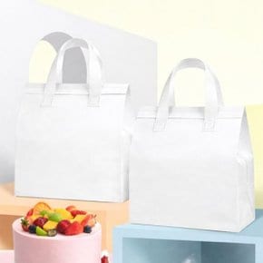 일회용 케이크 보냉백 보냉 팩 은박 봉투 손잡이 파우치 가방 미...