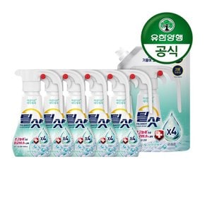 [유한양행]틸샷 초고농축 아름다운 세탁세제 용기 500mLx5개+리필 1000mLx1개