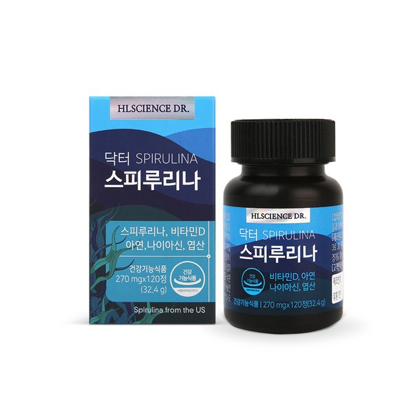 닥터 스피루리나 1박스 (1개월분) 피부건강 항산화