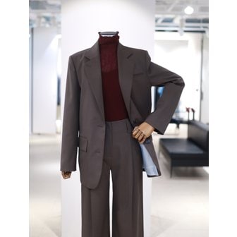 아이잗컬렉션 [파주점] 브라운 포멀 테일러드 싱글 투버튼 재킷 CP9A0JK031