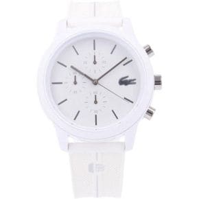 남성 시계 02011090 Mens 아날로그 쿼츠 Silicone Strap White stripes 218993