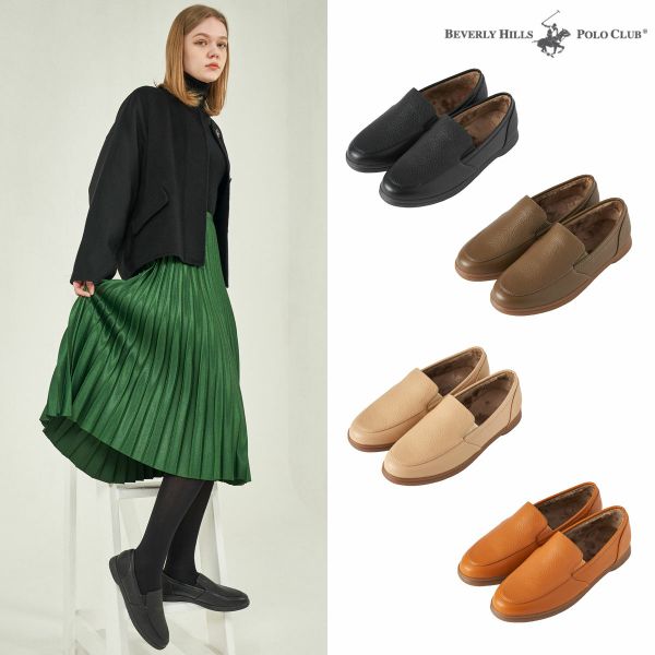 [클리어런스 시즌 초특가] 겨울용 따뜻한 여성 퍼로퍼/퍼슬립온