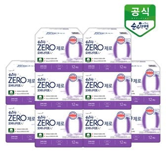 순수한면 생리대 제로 오버나이트 12P x 10팩