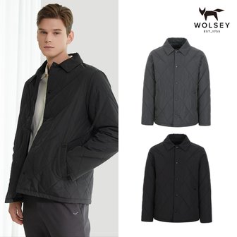 울시 남성 간절기 퀼팅 점퍼