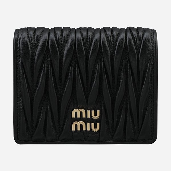 [시흥점] 6S 5MV204 AFPP F0002 마테라쎄 반지갑 블랙