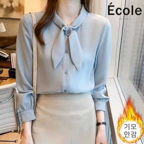 블렌드 타이 블라우스 F2XWBB001Z_P331120383