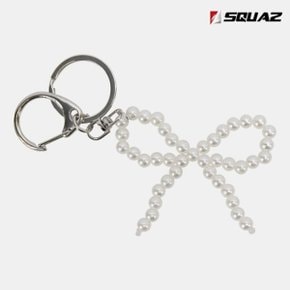 진주 악세사리 리본 가방 악세사리 장식 SMUS017
