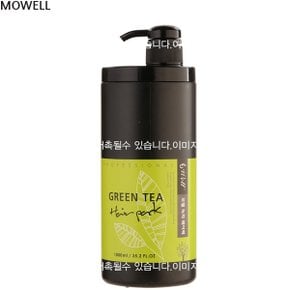 MOWELL 녹차 헤어팩 트리트먼트 헤어마스크 녹차팩 보습팩 미용실팩 컨디셔너 린스 클렌징 한방