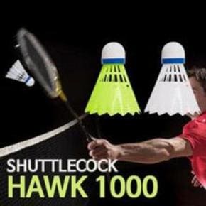 PS 나일론셔틀콕HAWK1000 3개입1세트 배드민턴공