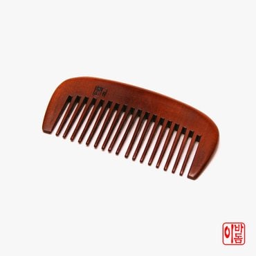 이바돔 국내산 천연 옻칠 나무 머리빗