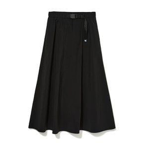 (W) NYLON LONG FLARE SKIRTㅡ2COLOR MISAC23520