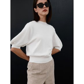 TWR WHOLEGARMENT PUFF KNIT TOP_3 COLORS