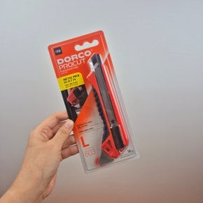 도루코 커터칼 커터기 L603 / 문구칼 자동고정 메탈픽
