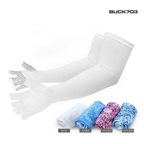 BUCK703땡가격 SALE  자외선차단 반장갑 쿨토시 1+1 2SET 팔토시 토시 손가락토시 장갑토시