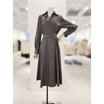 아이잗컬렉션 [파주점] 울 언밸런스 칼라 플레어 원피스 CPBA0OP791