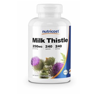  Nutricost Milk Thistle 뉴트리코스트 밀크 씨슬 250mg 240베지캡슐