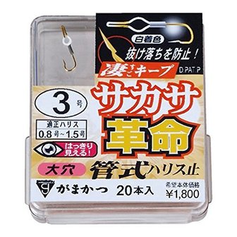  가마카츠 (가마카츠) 싱글 후크 더 박스 사카사 레베이션 할리스 지식 4 20개 골드 68117