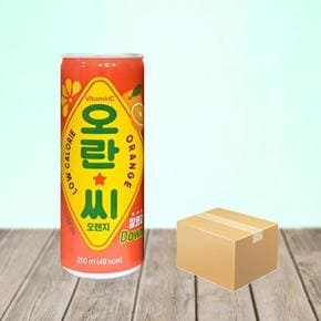 오란씨 오렌지 250ml x 30캔(1박스) 과즙탄산음료 (S10517203)