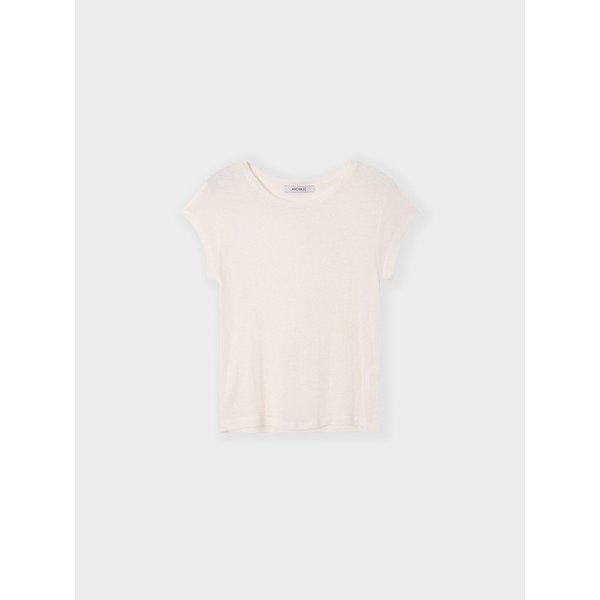 cap sleeve t-shirt_ivory