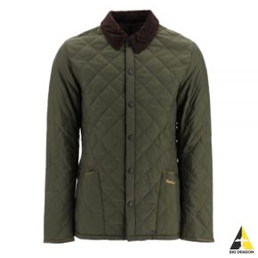 바버 Heritage Liddesdale Quilted Jacket - Olive (MQU0240 OL71) (헤리티지 리데스데