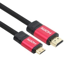 NX501 HDMI to mini HDMI 2.0 레드메탈 1.5M