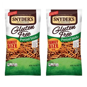 [해외직구]스나이더오브하노버 패밀리 프레젤 스틱 396g 2팩 Snyders of Hanover Pretzel 14oz