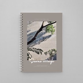 Grey garden free note A5프리노트 - 회색 빛 정원