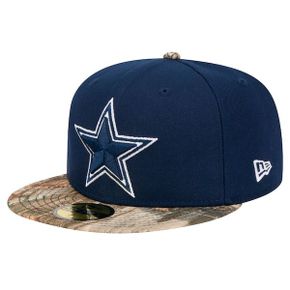 [해외] 1079507 NFL [댈러스 카우보이스] Active 59FIFTY Fitted Hat Navy/Realtree Camo