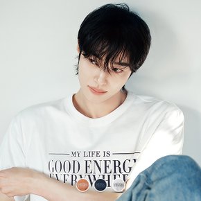 [변우석PICK]  096510 코튼 저지 크루넥 반팔 그래픽 티셔츠 (굿에너지)