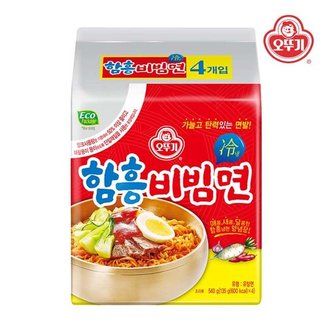 오뚜기 함흥 비빔면 4입 x 8개