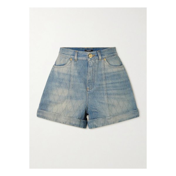 자수 데님 쇼츠 라이트 데님 46376663162843193