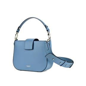 [주문제작]FLEUR Saddle Bag [플뢰르 새들백] AQUABLUE SILVER