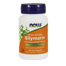 [해외직구]나우푸드 더블스트랭 실리마린 밀크씨슬 추출물 300mg 50베지캡슐 2팩 Now Foods Silymarin Double Strength