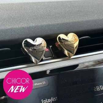 오센트 베이직 하트 차량용방향제