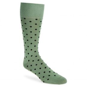 4756129 Paul Smith Fernando Polka Dot Cotton Blend Dress Socks 88895805