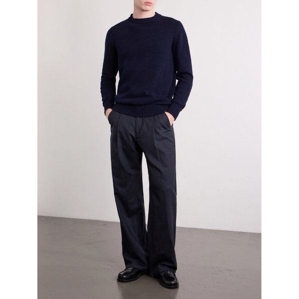 윌리엄 로키 코튼 니트 스웨터 46376663163060181