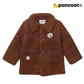 키즈 핸드덕 양털 코트 (PKTOICT01UW1)