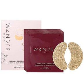 원더뷰티 배기지 클레임 아이 마스크 골드 Wander Beauty Baggage Claim Eye Masks 6쌍