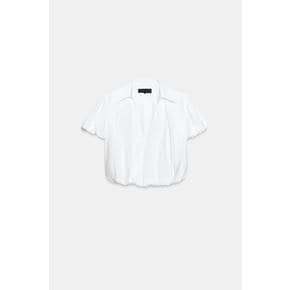 ZARA 자라 풍성한 반팔 블라우스 7484 094 250