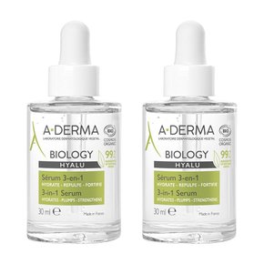 A-DERMA 아더마 바이올로지 히알루 3 in 1 세럼 30ml 2개