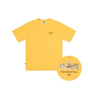 코닥 [공식]썸머 컬러라마 쿨맥스 반팔티셔츠 YELLOW