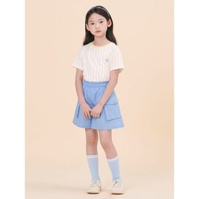 *SSG몰특가*[BEANPOLE KIDS] 여아 세로 스트라이프 상하 세트  레몬 (BI4442G03F)