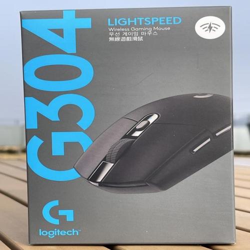 로지텍 LightSpeed 무선 게이밍 마우스 G304 블랙