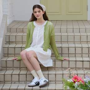 Net Crop Cardigan